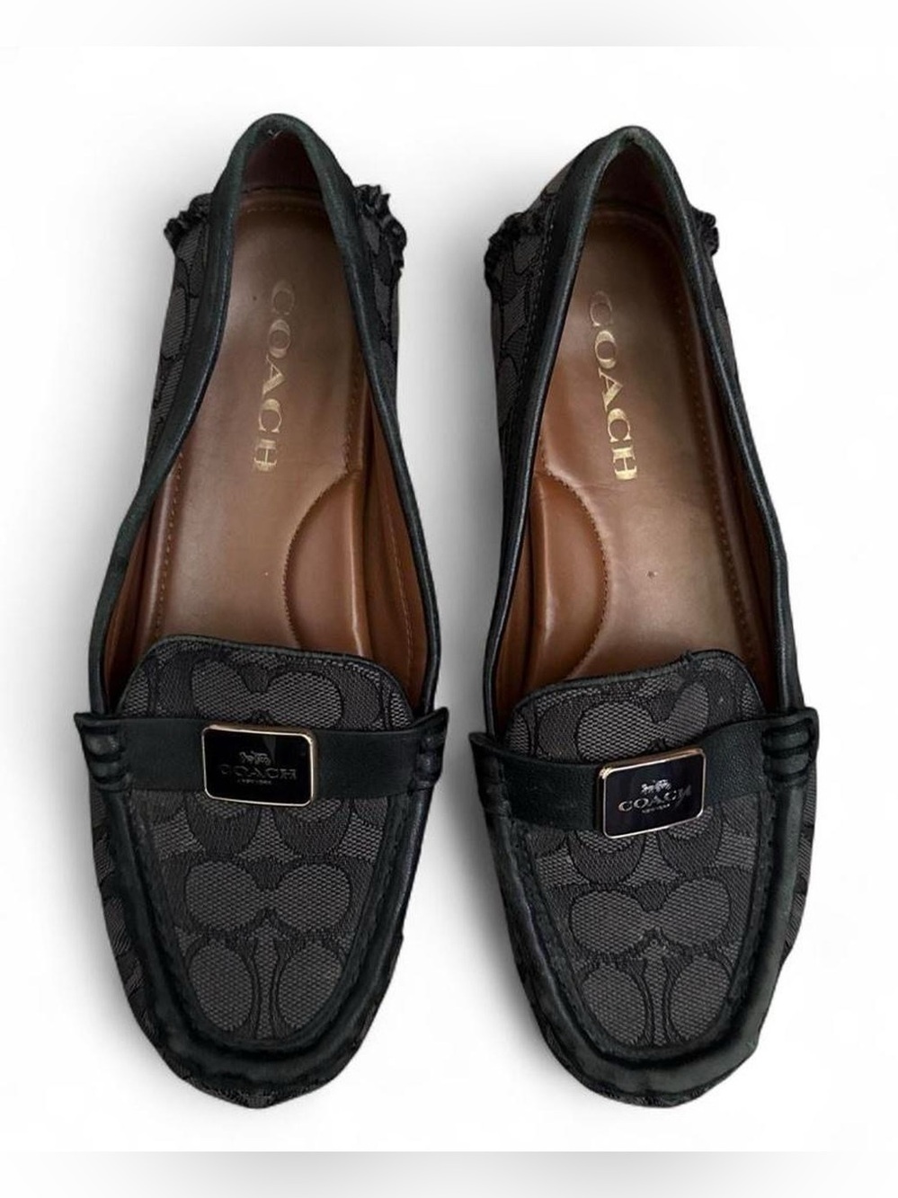 Coach Signature Loafers - Picture 8 of 8